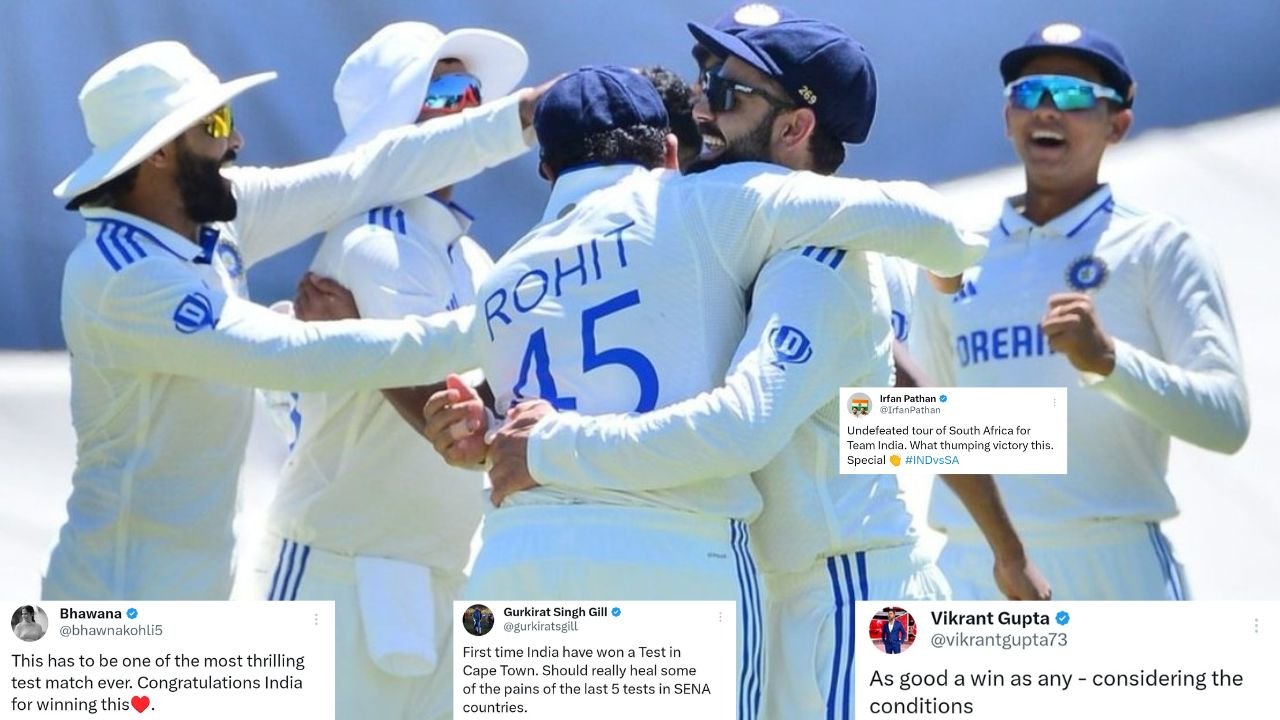 Twitter Reacts As India Crush South Africa In Cape Town