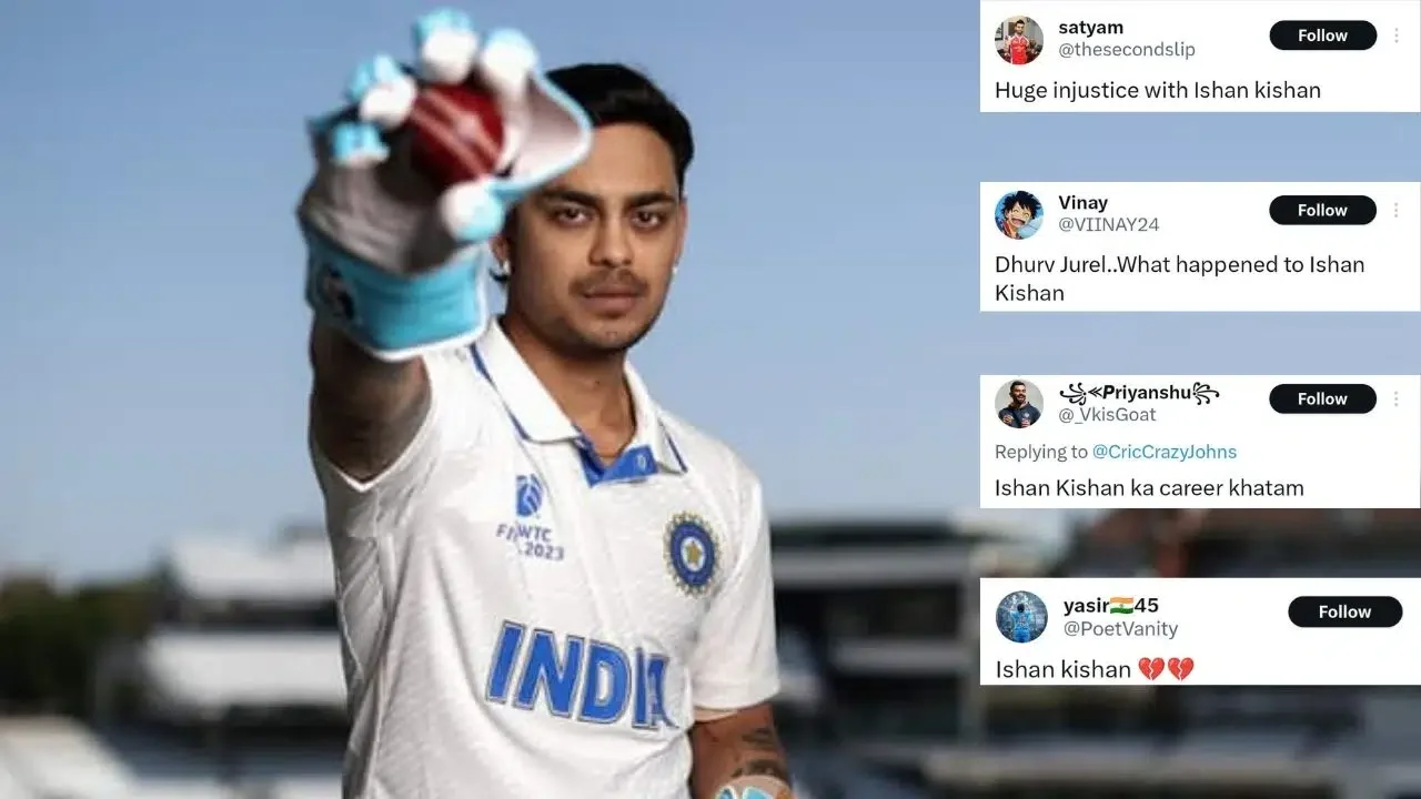 Twitter Shocked As Ishan Kishan Is Left Out Of India Test Squad