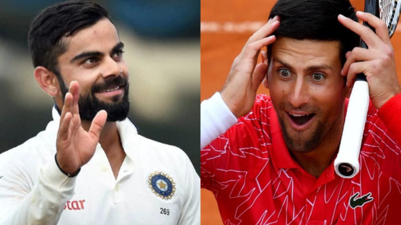 Virat Kohli Novak Djokovic