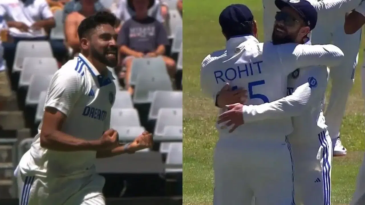 IND Vs SA: Watch - Virat Kohli, Rohit Sharma Hug In Jubilation As ...