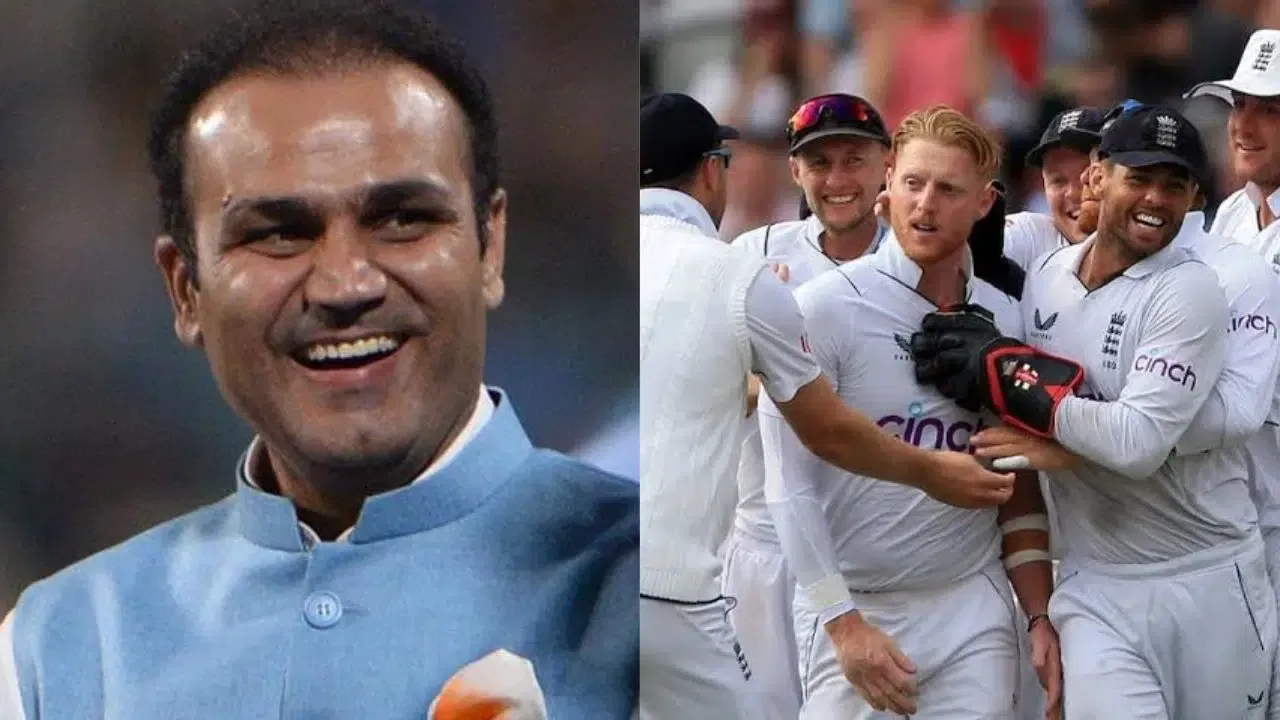 Virender Sehwag Mocks England