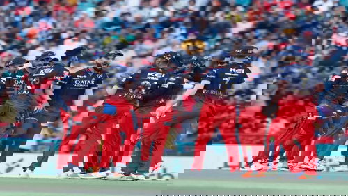 Royal Challengers Bangalore (RCB) During A Match In IPL 2023