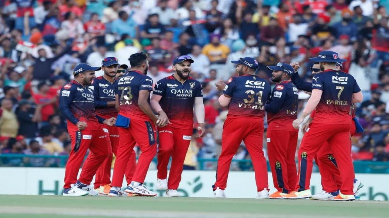 Royal Challengers Bangalore (RCB) During A Match In IPL 2023