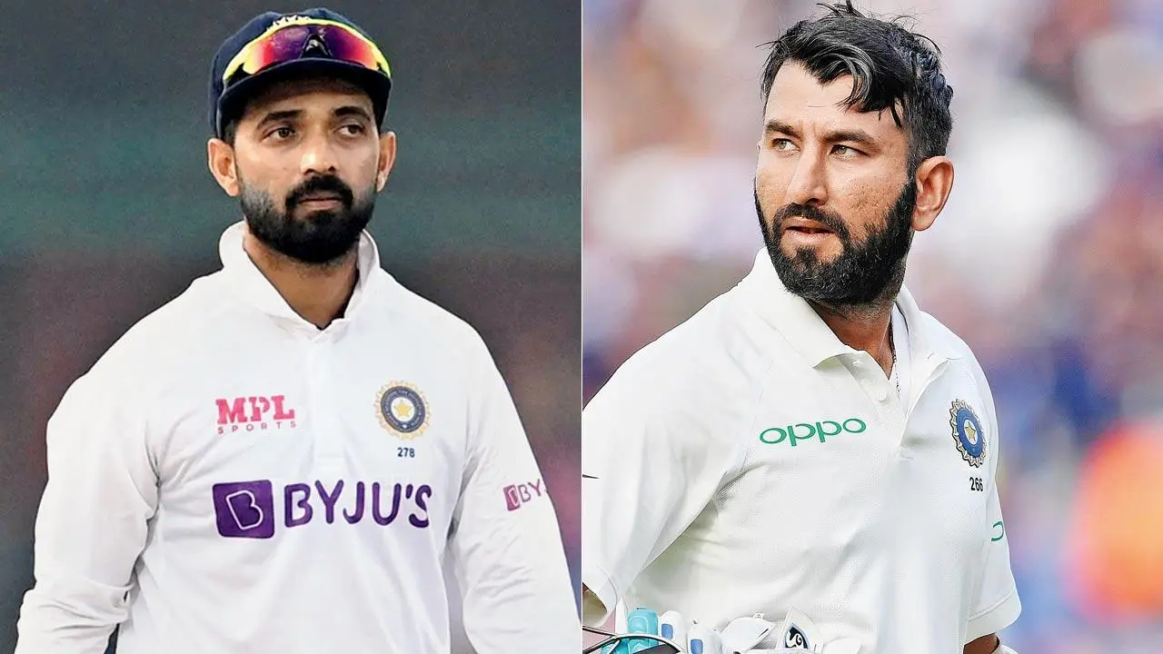 Ajinkya Rahane and Cheteshwar Pujara