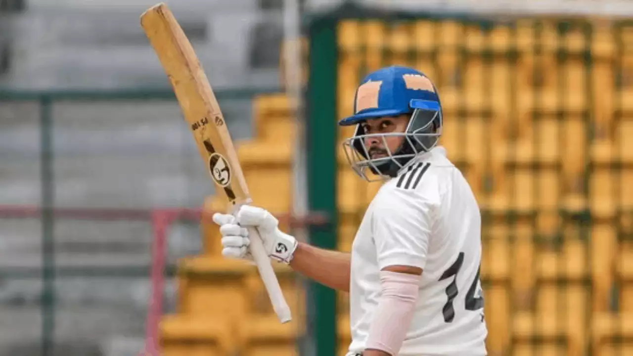 Prithvi Shaw scored a century against Chattisgarh