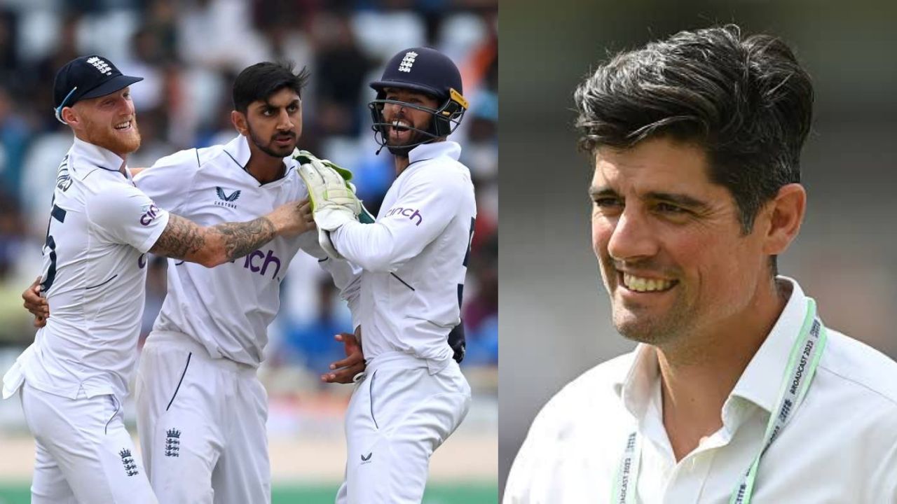 Alastair Cook, England, Shoaib Bashir, Ben Stokes