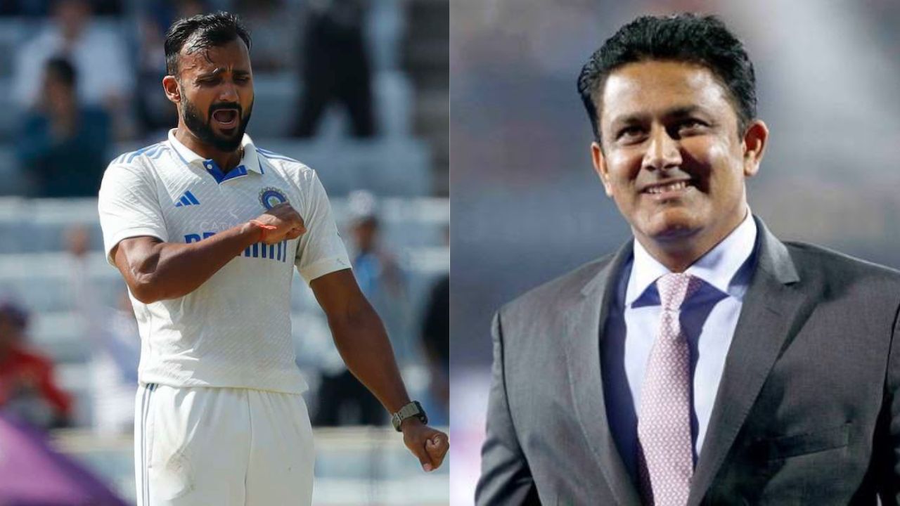 Anil Kumble, Akash Deep