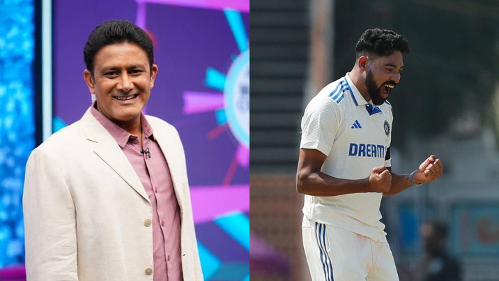 Anil Kumble, Mohammed Siraj