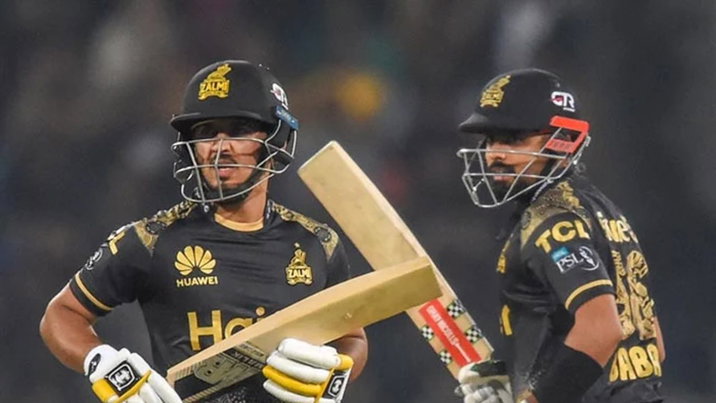 Babar Azam and Saim Ayub