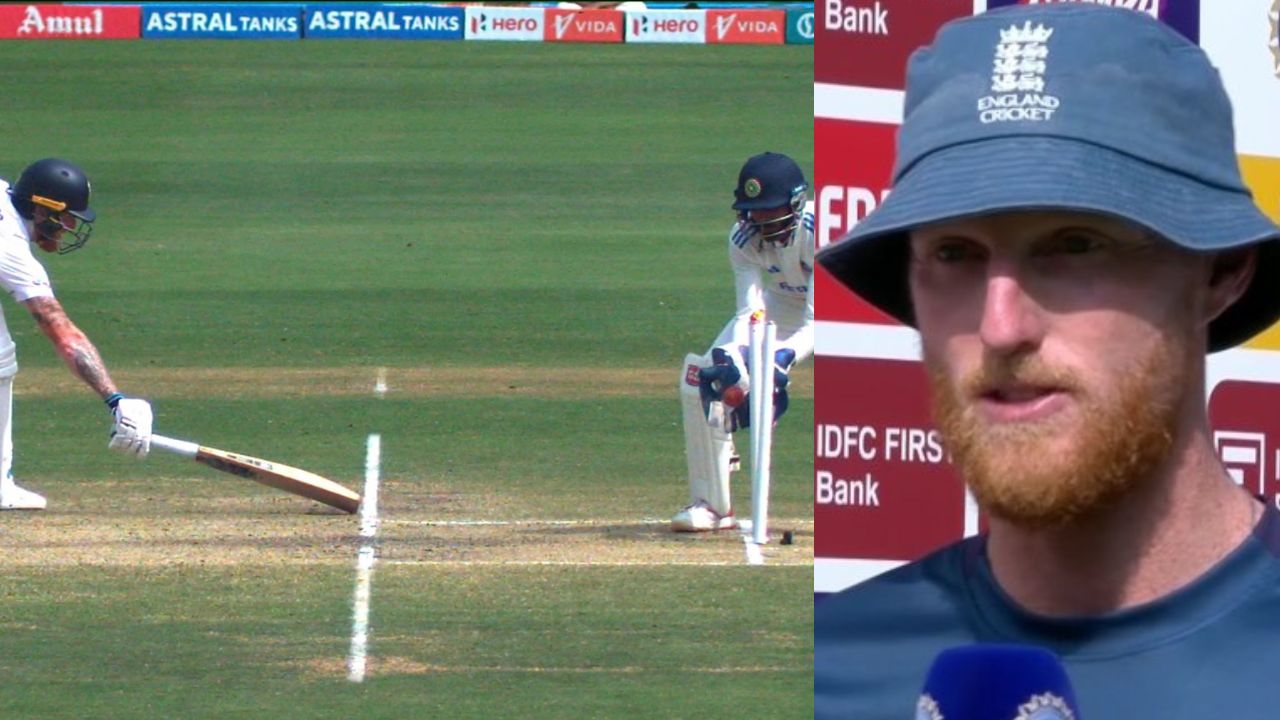 Ben Stokes on his run-out