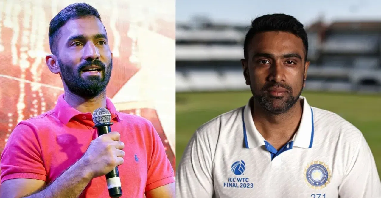 Dinesh Karthik on Ravichandran Ashwin