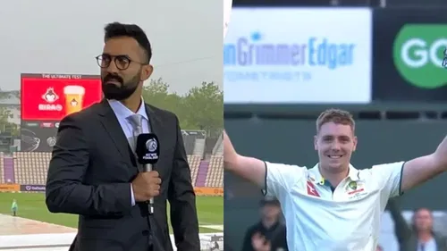 Dinesh Karthik on Cameron Green