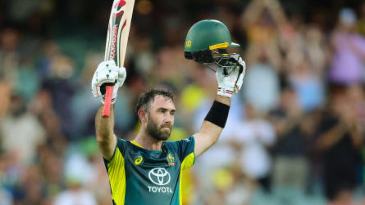 Glenn Maxwell against West Indies