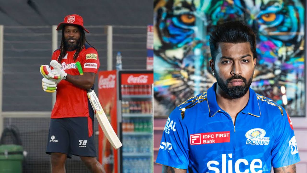 Hardik Pandya, Chris Gayle