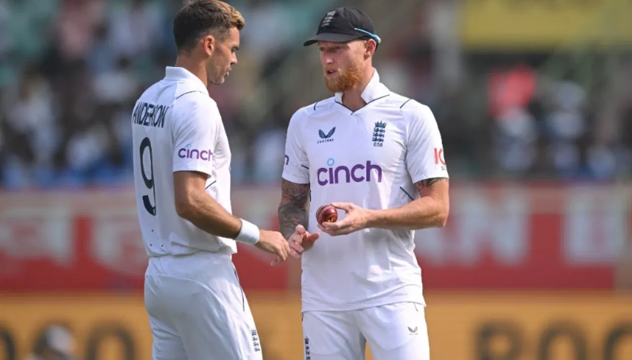 "James Anderson is feeling fresh as a fiddle"- Ben Stokes on veteran pacer playing his third Test match on the trot