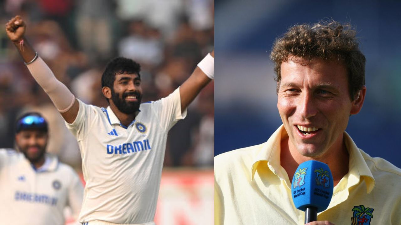 Jasprit Bumrah and Michael Atherton