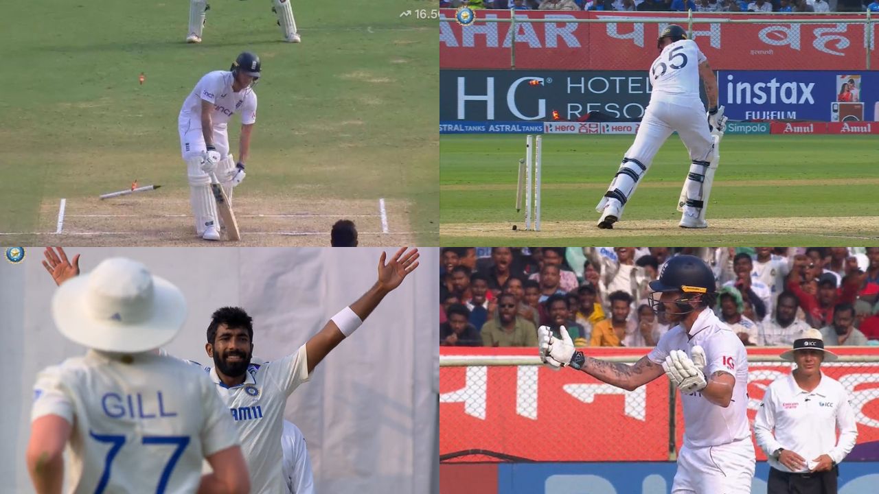 Jasprit Bumrah bamboozles Ben Stokes