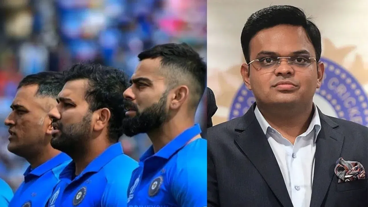 Jay Shah, Virat Kohli, Rohit Sharma, MS Dhoni