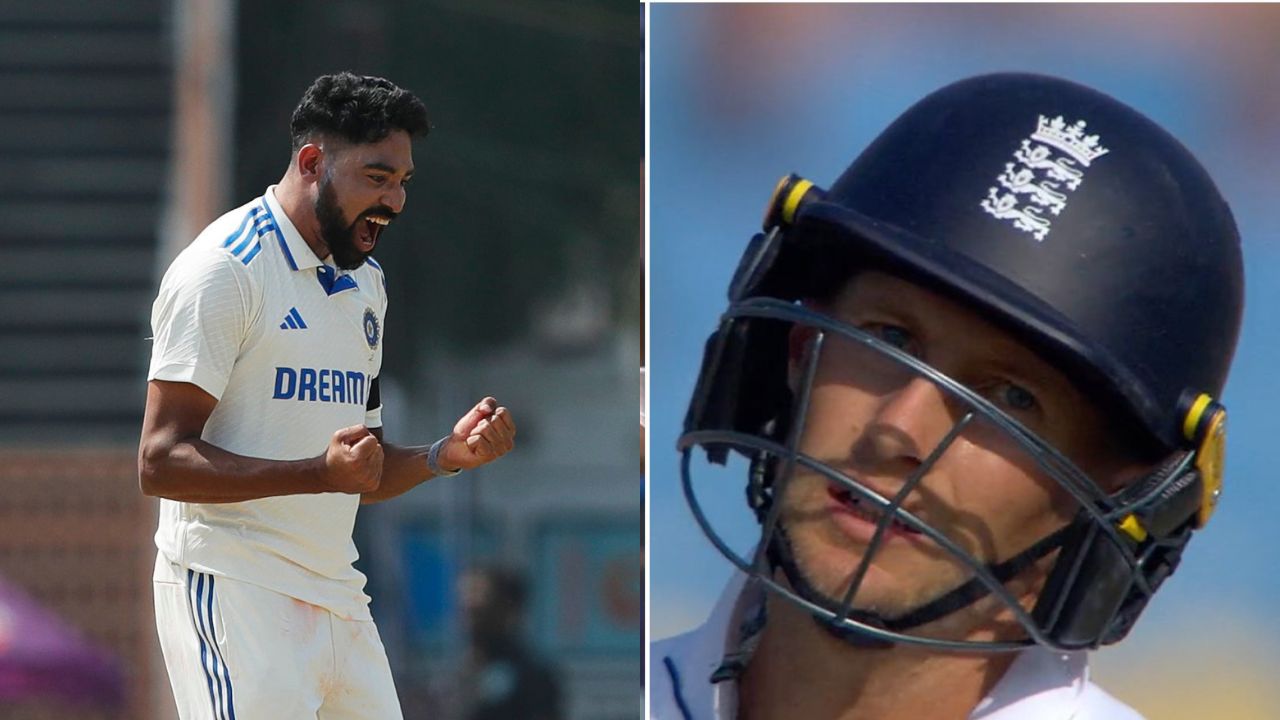 Joe Root, Mohammed Siraj