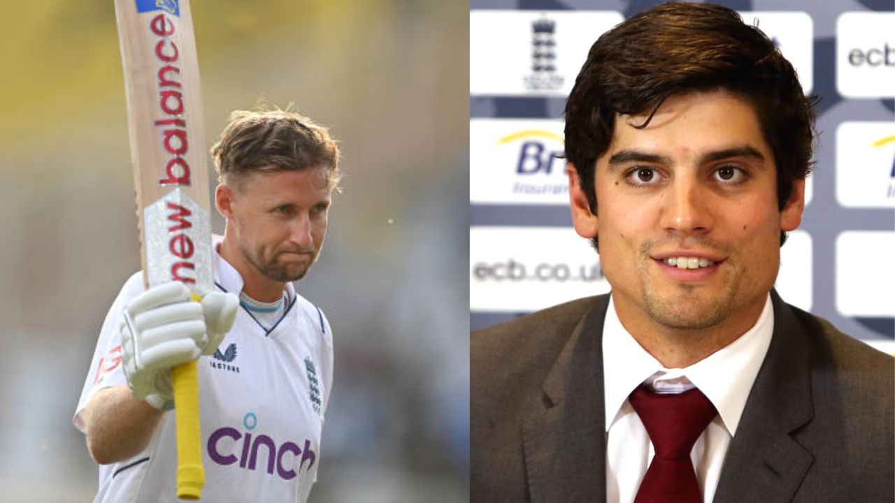 Joe Root and Alastair Cook