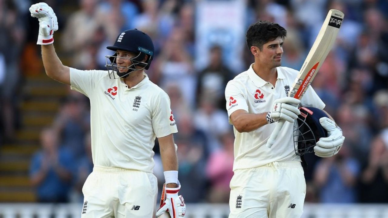 Joe Root and Alastair Cook