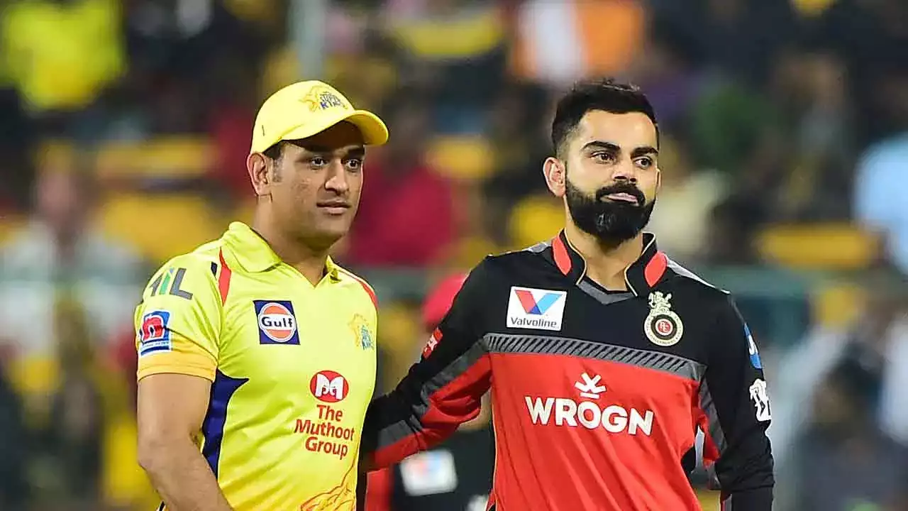 MS Dhoni and Virat Kohli