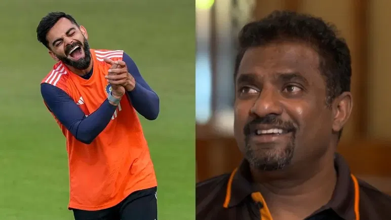 Muttiah Muralitharan, Virat Kohli