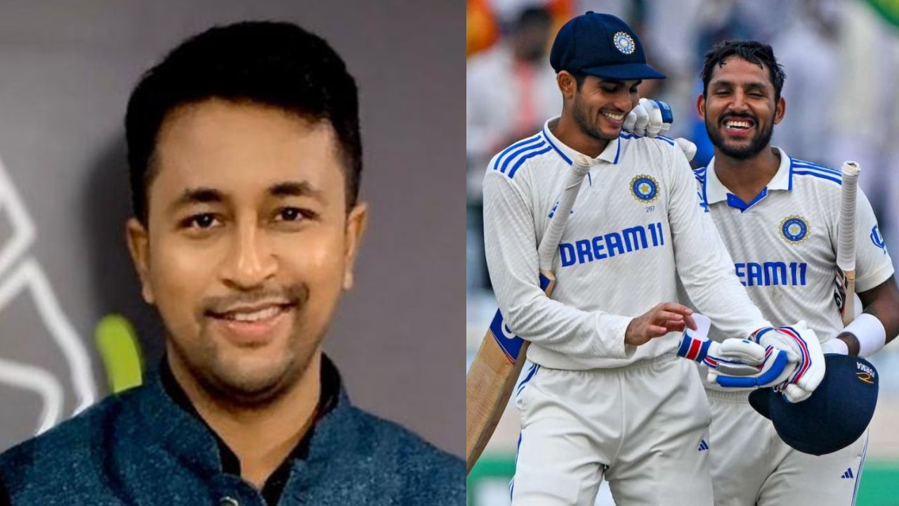 Pragyan Ojha, Shubman Gill, Dhruv Jurel