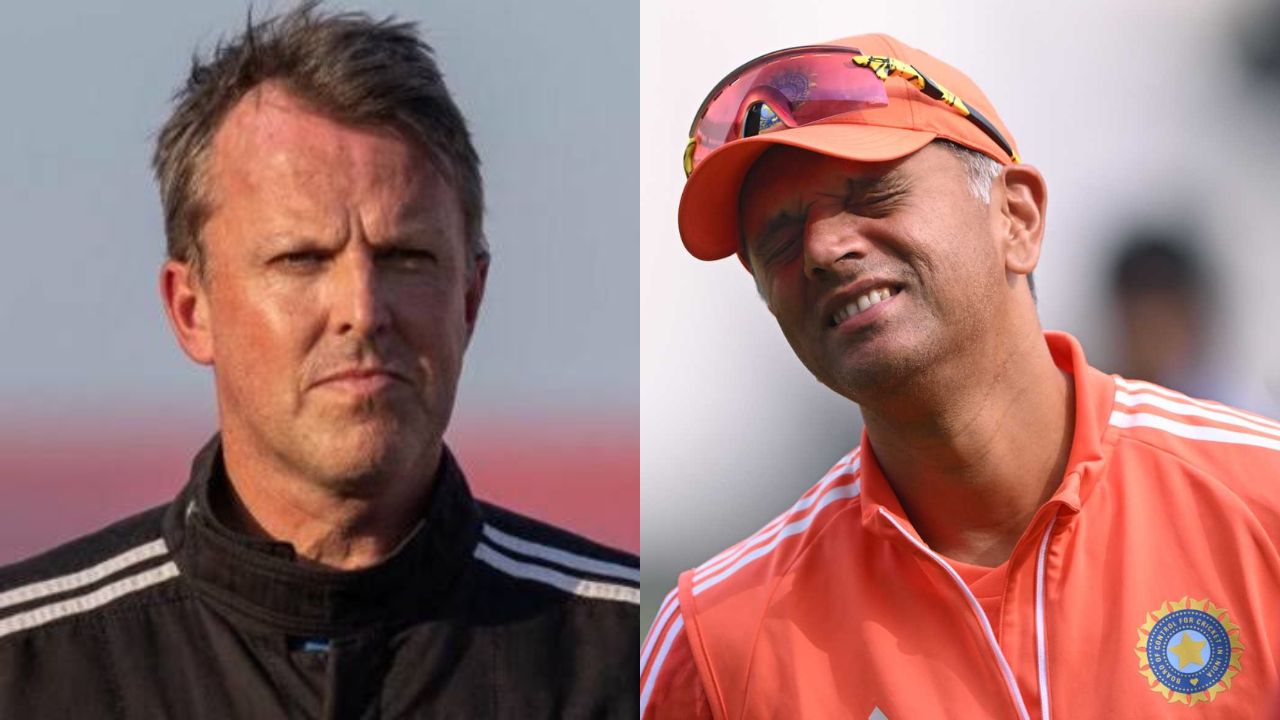 Rahul Dravid, Graeme Swann, India