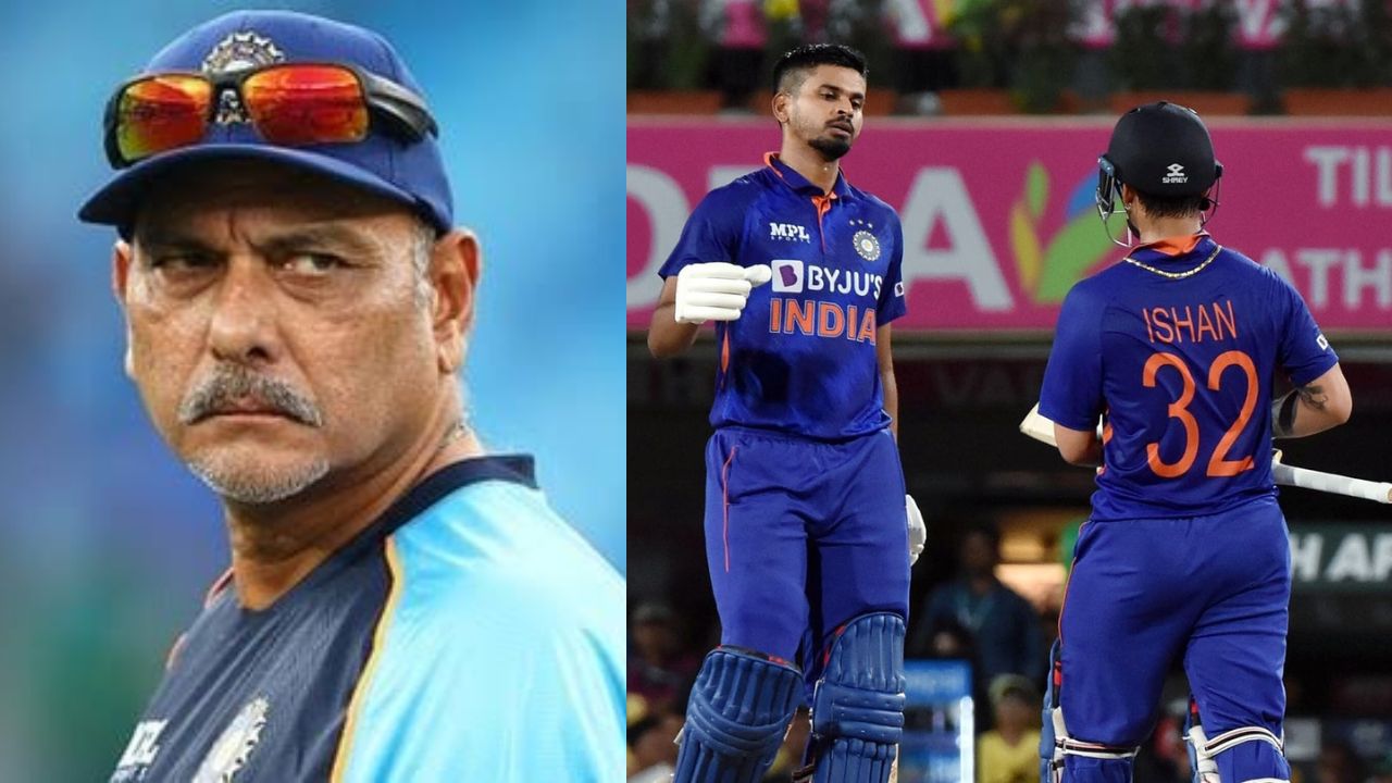 Ravi Shastri, Ishan Kishan, Shreyas Iyer