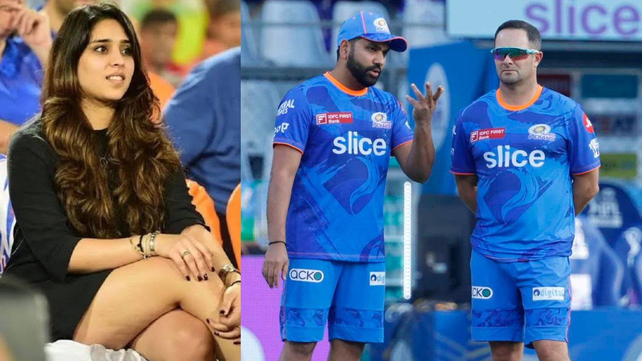 Ritika Sajdeh, Mark Boucher, Rohit Sharma