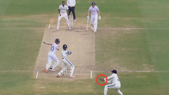 Watch- Rohit Sharma takes a stunning catch at slips as India gets rid ...