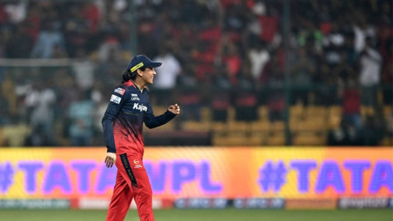 Smriti Mandhana in Chinnaswamy