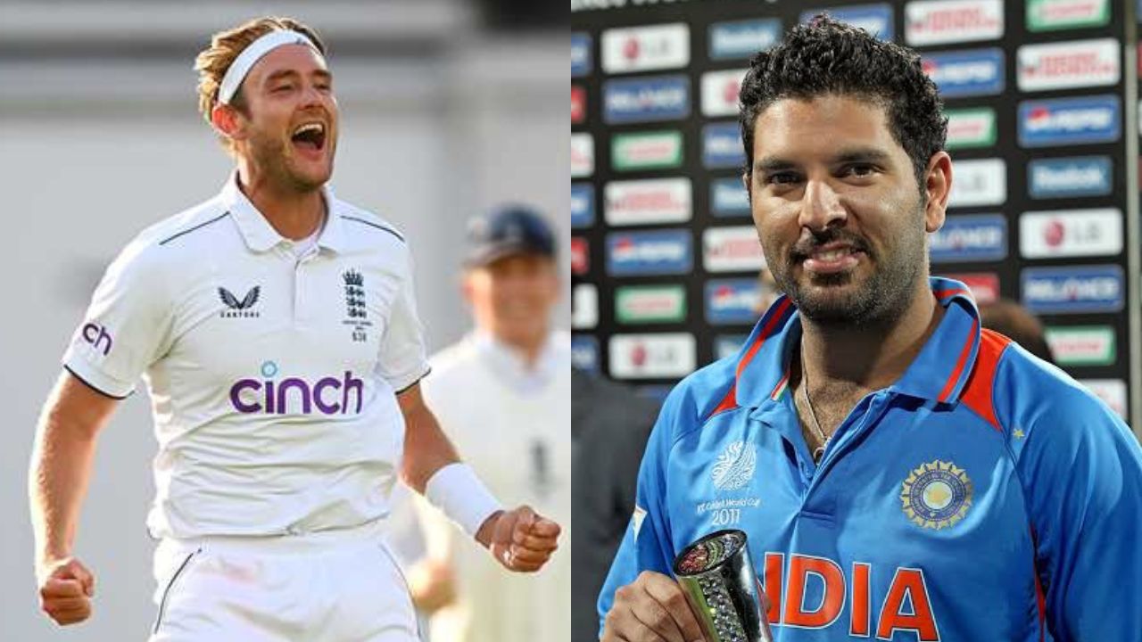 Stuart Broad, Yuvraj Singh