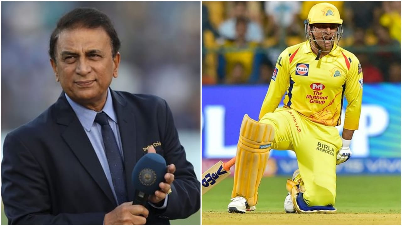 Sunil Gavaskar and MS Dhoni