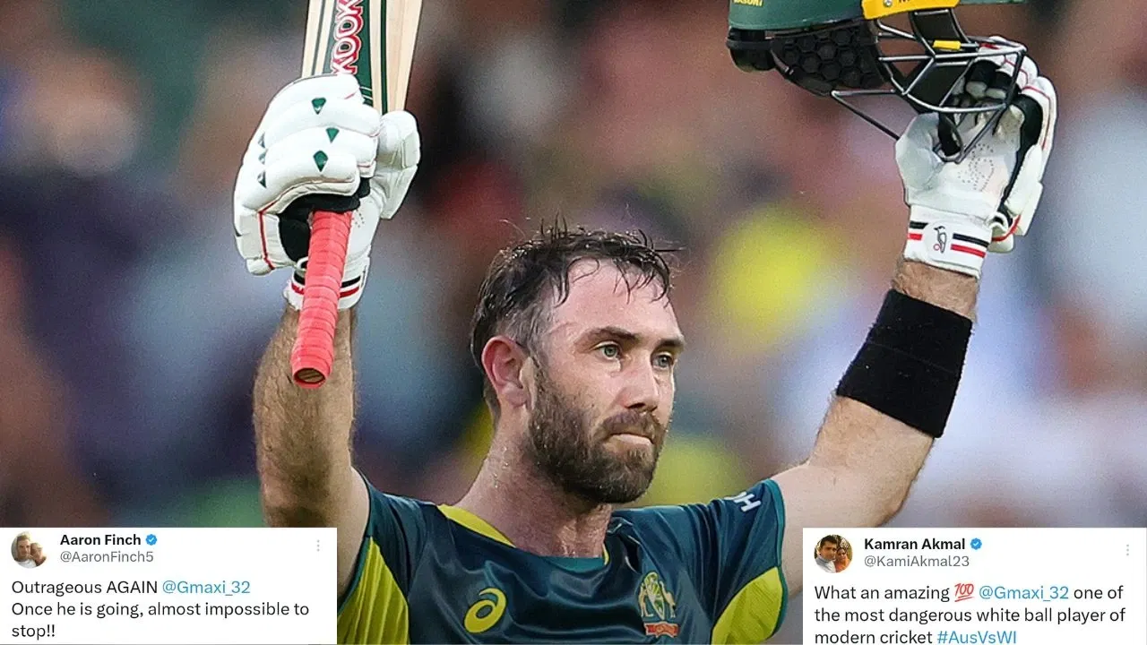 Twitter reacts to Glenn Maxwell ton