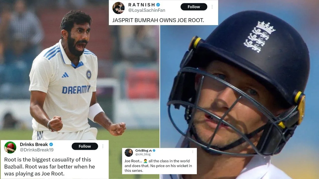 Twitter reacts to Joe Root flop show