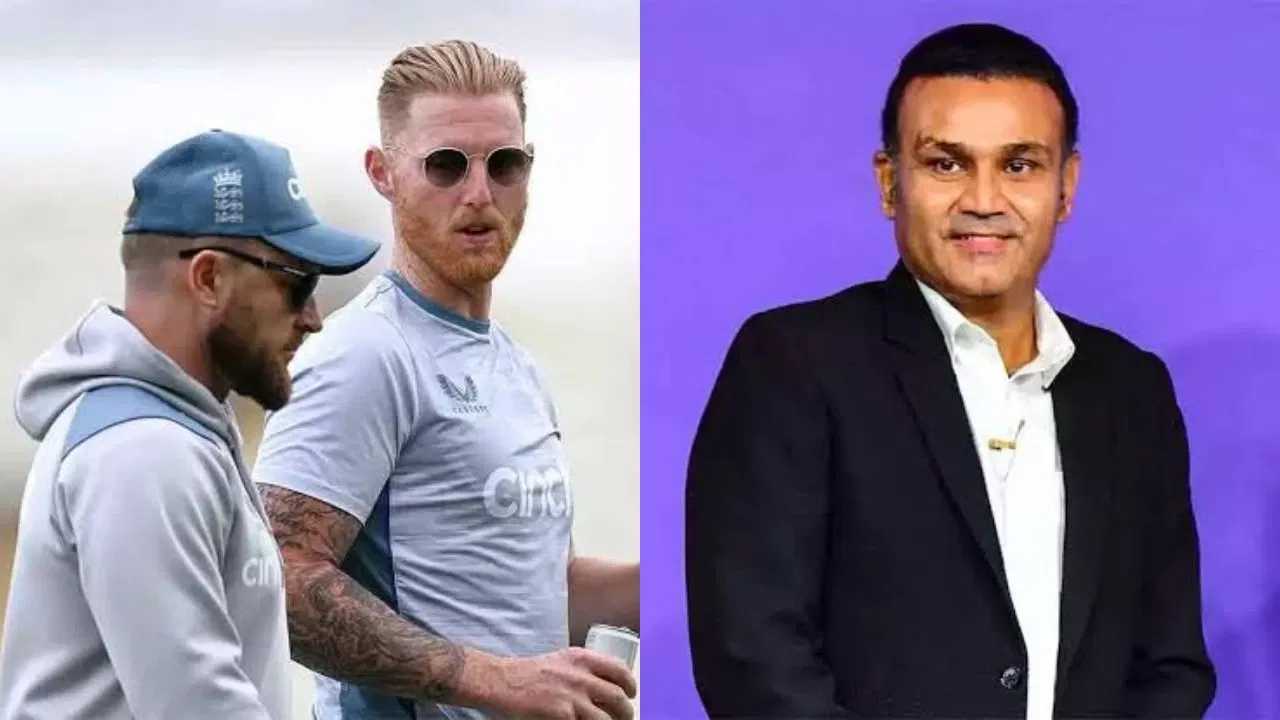 Virender Sehwag, Brendon McCullum, Ben Stokes