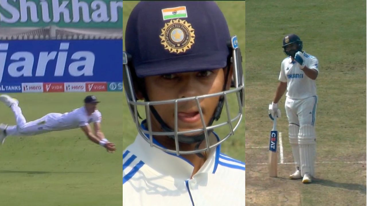 Yashasvi Jaiswal James Anderson Rohit Sharma