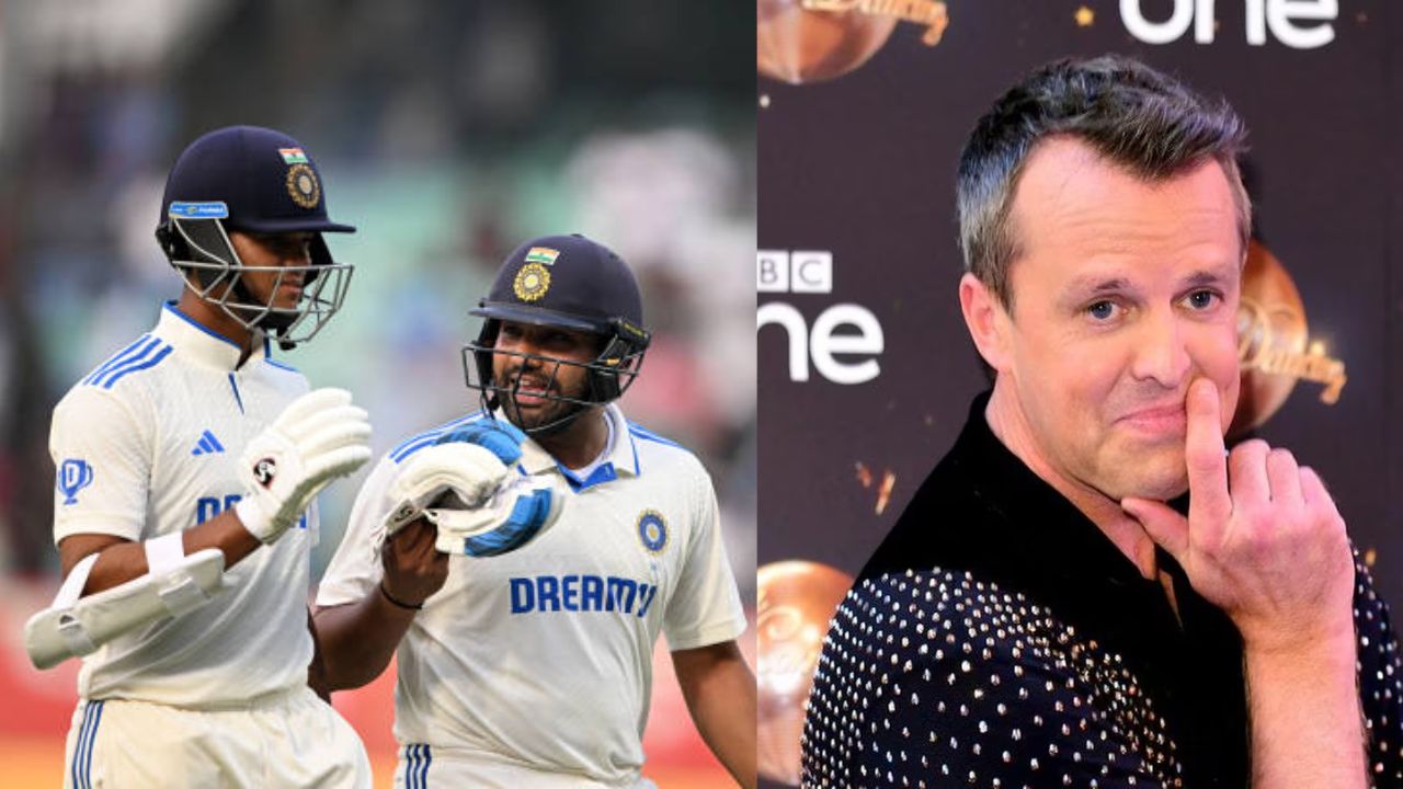 Yashasvi Jaiswal, Rohit Sharma and Graeme Swann