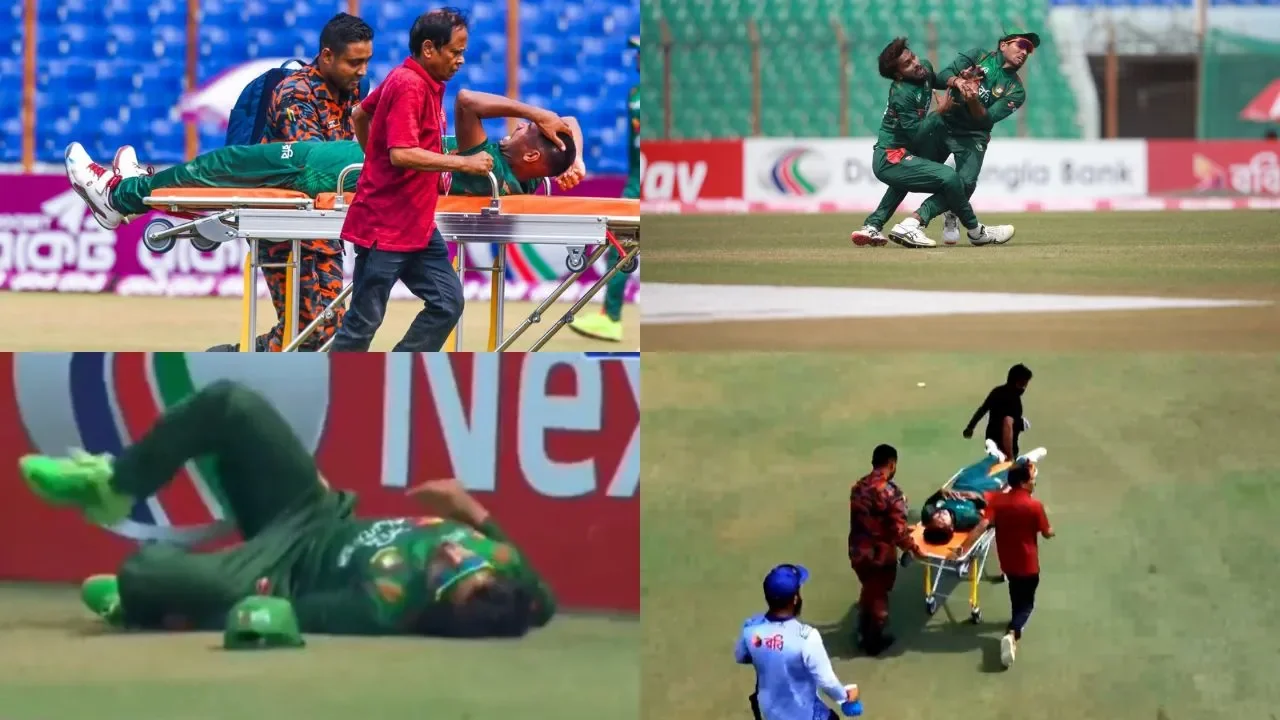 3 Bangladesh players get injured in same innings