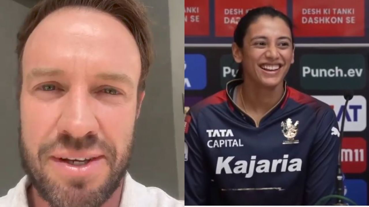 AB de Villiers, Smriti Mandhana, RCB