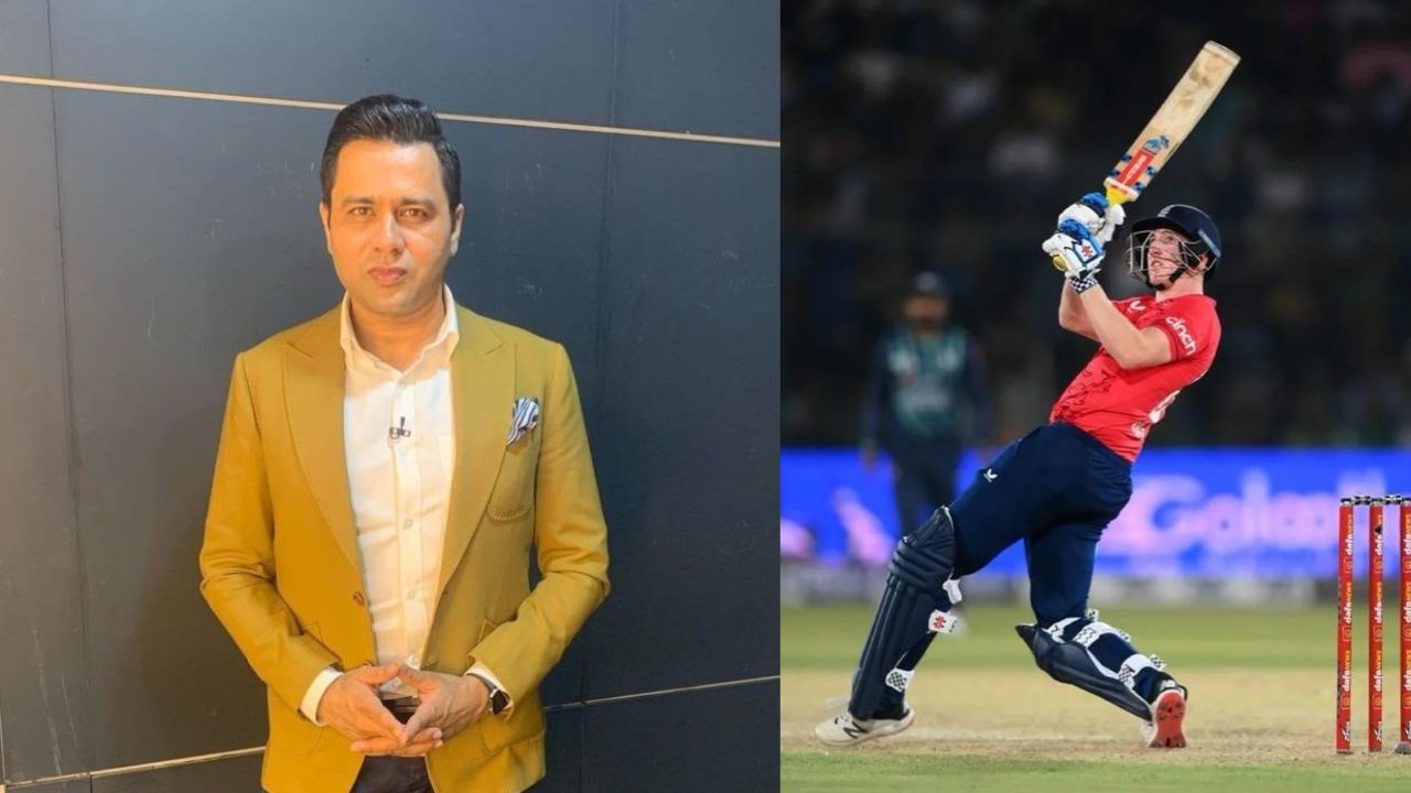 Aakash Chopra and Harry Brook