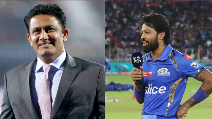 Anil Kumble and Hardik Pandya