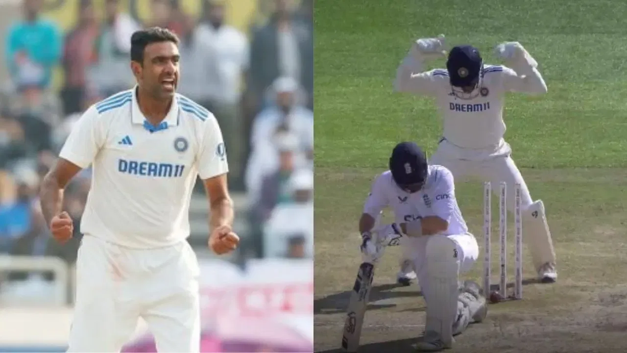 Ben Foakes bags unlucky dismissal off Ravichandran Ashwin