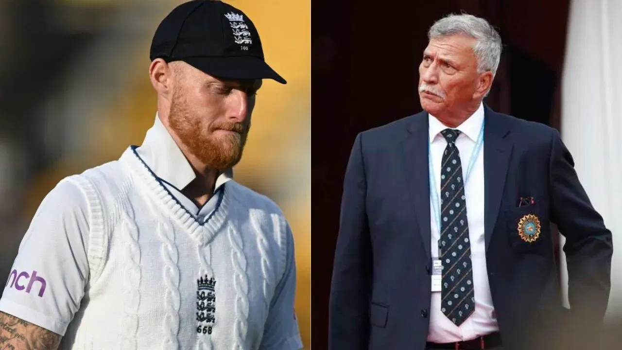 Ben Stokes, BCCI President Roger Binny