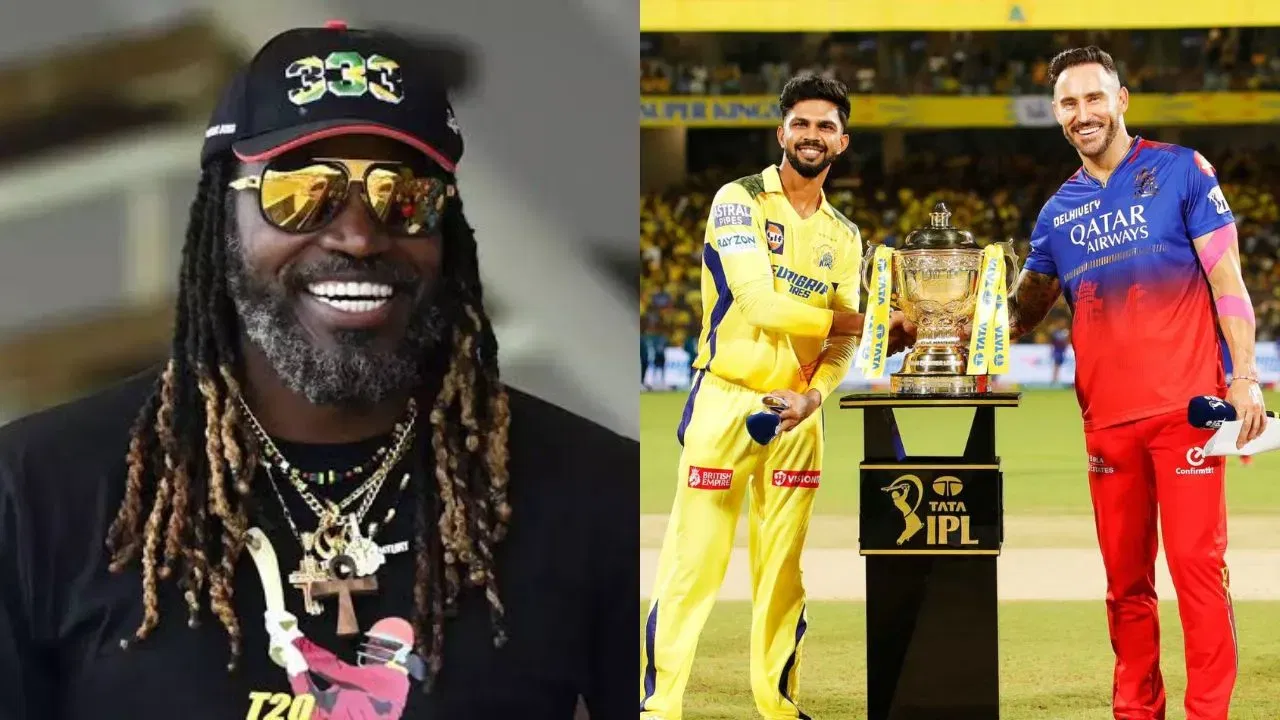 Chris Gayle, Faf du Plessis, Ruturaj Gaikwad, RCB, CSK