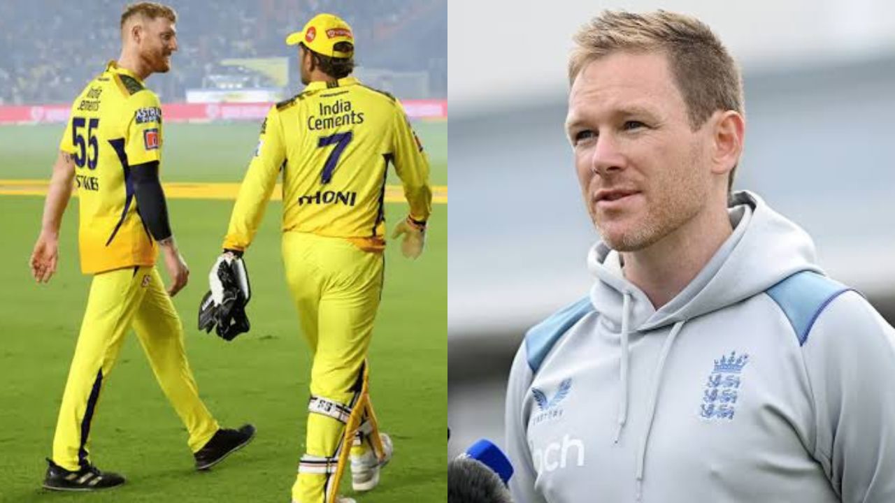 Eoin Morgan, MS Dhoni, Ben Stokes