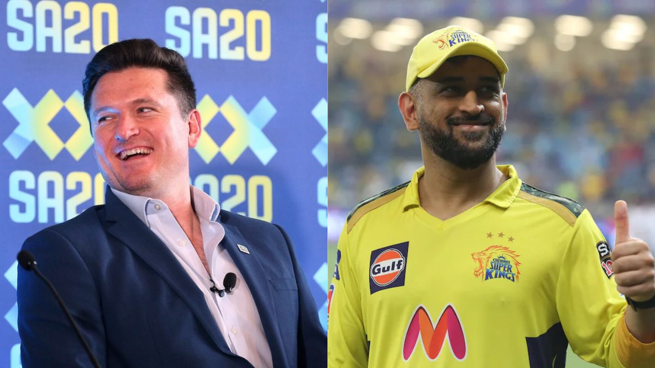 Graeme Smith and MS Dhoni