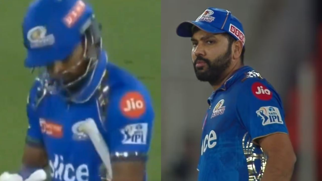 Hardik Pandya Dancing Rohit Sharma Angry